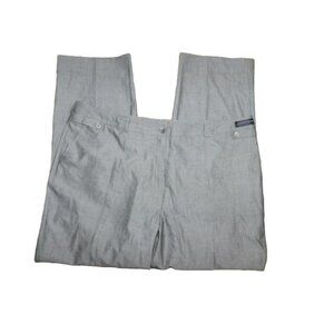 Eugen Klein Size 50/ 3X Designer Plus Size Gray Pants NEW